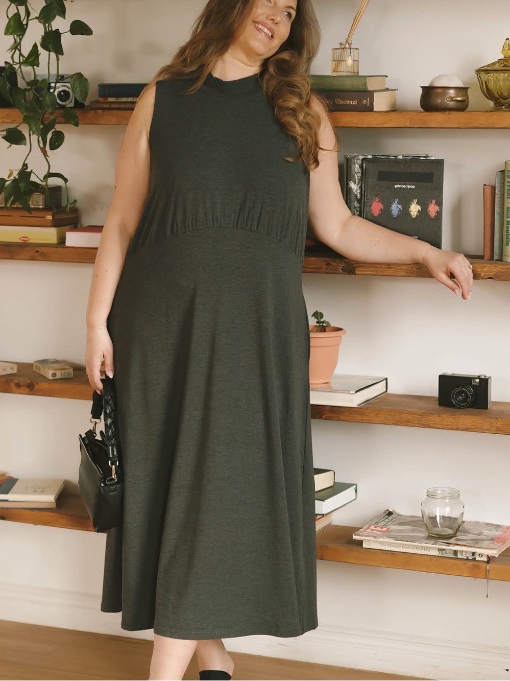 SMASH + TESS ALEXIS MIDI DRESS